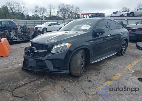 2019 Mercedes-Benz Amg Gle 43 Coupe 4Matic из США, поврежденный, VIN 4JGED6EB6KA152915